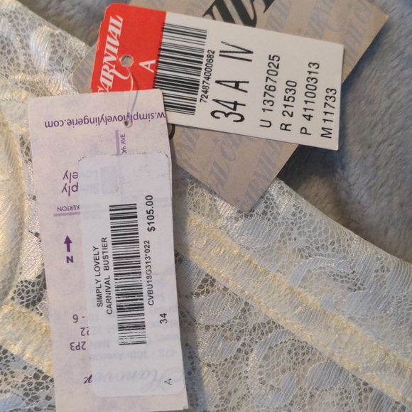 Vintage Carnival Bustier - Picture 3 of 3